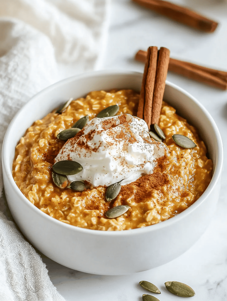 Pumpkin Oatmeal: A Cozy Fall Breakfast with a Twist