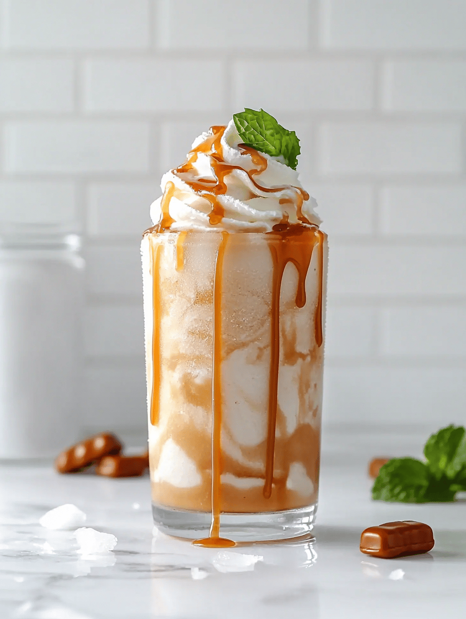 Caramel Slushie: Your New Cool-Weather Comfort Drink