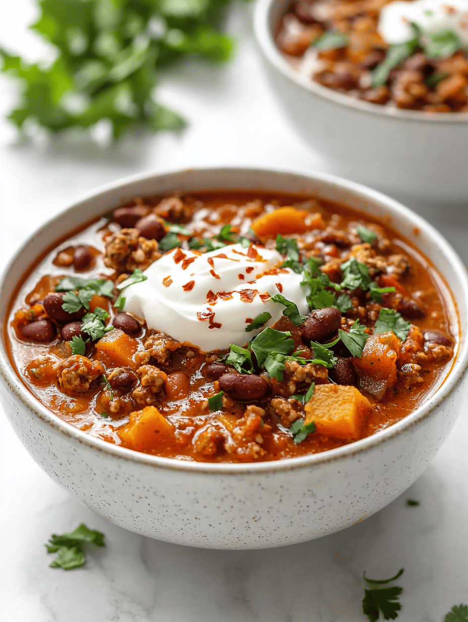 Autumn Pumpkin Power: Slow Cooker Fall Chili with a Twist