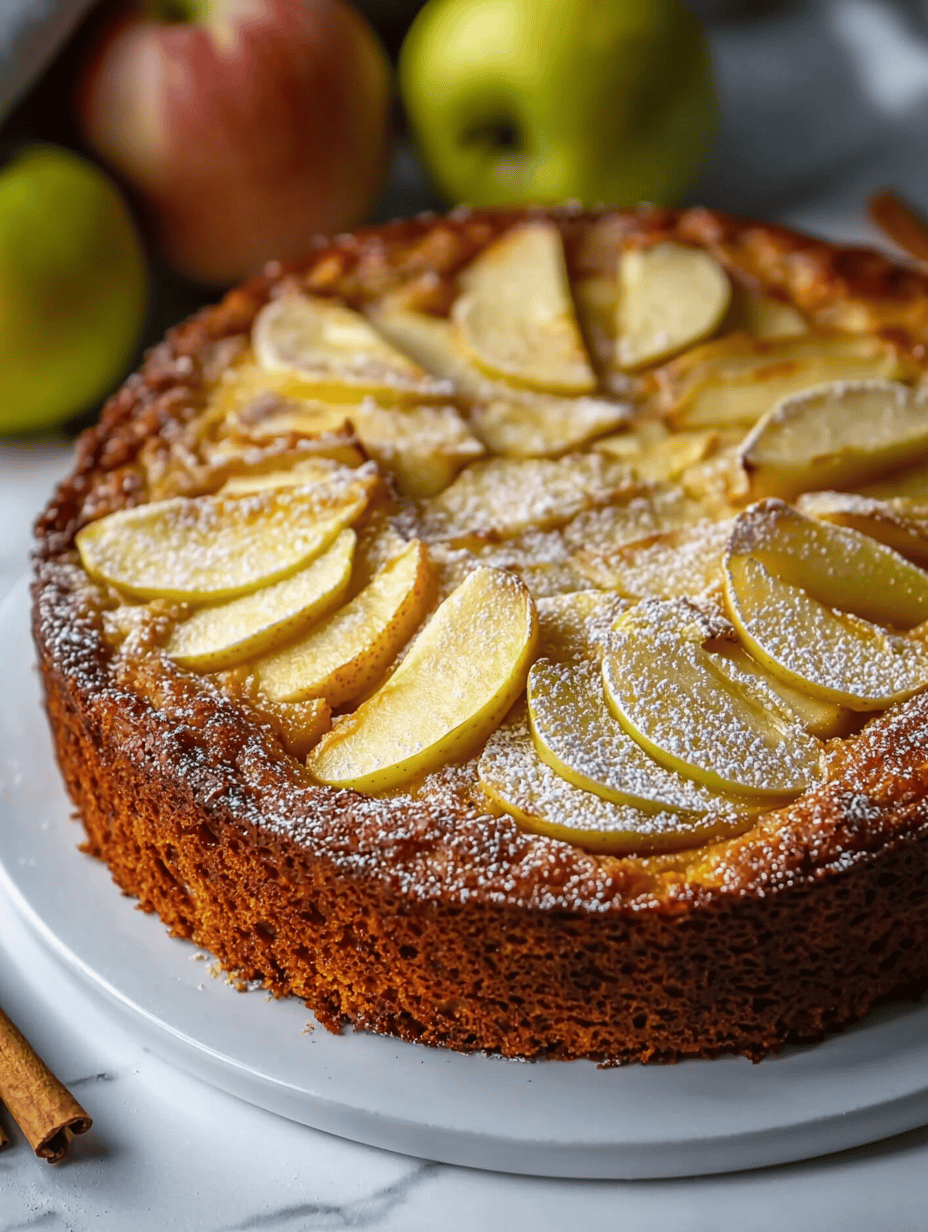 The Enchanting Twist on Classic Apple Cake