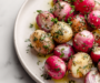 Roasted Radishes With Garlic And Herbs